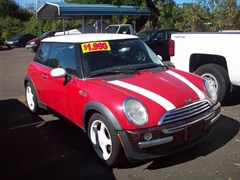 A 2002 Mini Cooper 