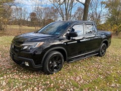 A 2017 Honda Ridgeline BLACK EDITION