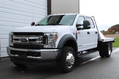 A 2018 Ford F550 XLT